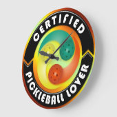 Horloges murales certifiées Lover 1 Pickleball (Angle)