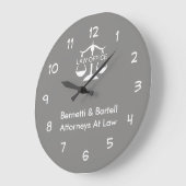 Horloges murales d'affaires de bureau de (Angle)