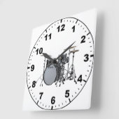 Horloges murales de conception "de kit de tambour" (Angle)