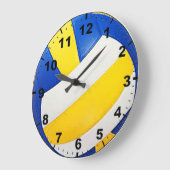 Horloges murales de conception de "volleyball" (Angle)