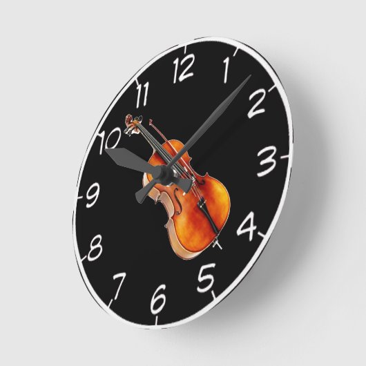 Horloges murales design "Cello" (Angle)
