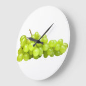 Horloges murales design "Raisins verts" (Angle)