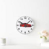 Horloges murales design voiture de course cool (Maison)