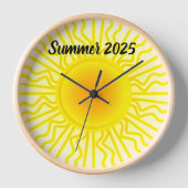 Horloges murales été 2025 (Recto)