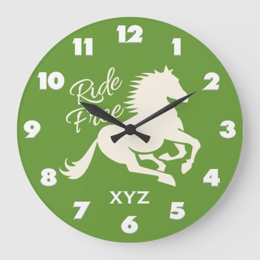 Horloges murales faites sur commande libres de (Recto)