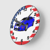 Horloges murales fraîches de conception de voiture (Angle)