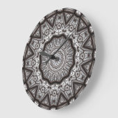 Horloges murales gravées 3 & options numériques (Angle)