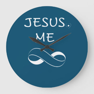 Horloges murales Jésus Moi Infini Cadeau pour femm