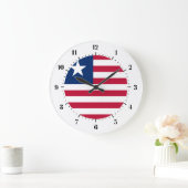 Horloges murales libériennes de drapeau (Maison)