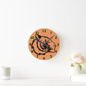 Horloges orange tigre (Maison)