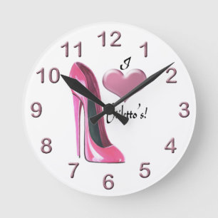 Horloges stylets d'art de chaussure