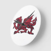 Horloges Welsh Dragon. (Angle)