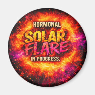Hormonale zonneflare in uitvoering – Grappig Magneet