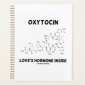 Hormone de l'amour de l'oxytocine dans la chimie (Devant)