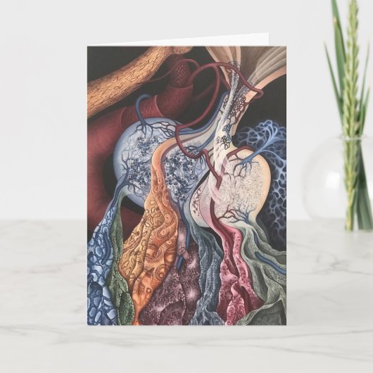 Hormonen, liefde, affectie, hypofyse kaart (Voorkant)