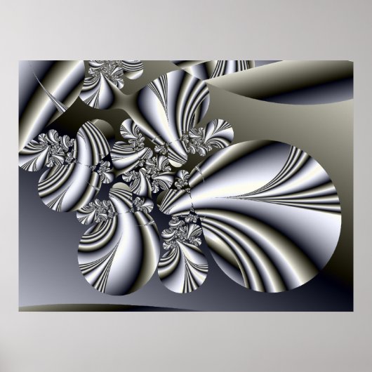 Horn Concerto Fractal Poster (Voorkant)