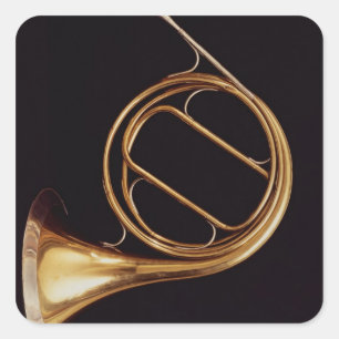 Horn, Frankrijk, door Marcel Auguste Raoux Vierkante Sticker