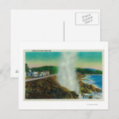 Horn in Depoe Bay, Oregon Briefkaart (Voorkant / Achterkant)