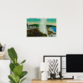 Horn in Depoe Bay, Oregon Poster (Thuiskantoor)