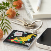 Horn of Abundance Sleutelhanger (Voorkant Rechts)