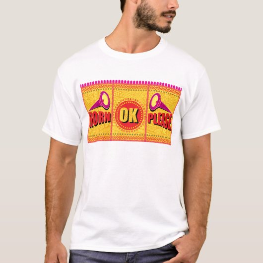 horn-ok-alstublieft t-shirt (Voorkant)