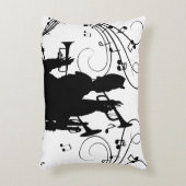 Horn Section Trumpet Jazz Music Accent Kussen (Voorkant(Verticaal))