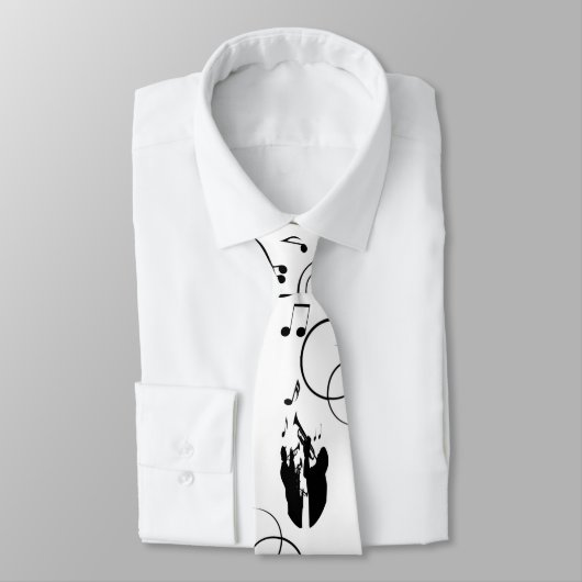 Horn Section Trumpet Jazz Music Stropdas (Gebonden)