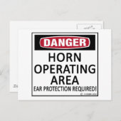 Horn-werkgebied Briefkaart (Voorkant / Achterkant)