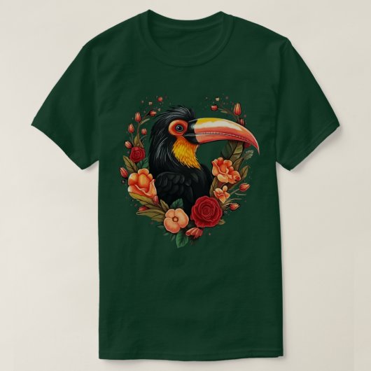 Hornbill Valentijnsdag T-shirt (Design voorkant)