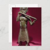 Hornblower uit Benin, Nigeria Briefkaart (Voorkant / Achterkant)