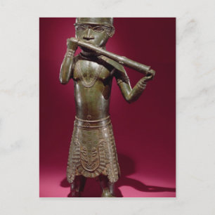 Hornblower uit Benin, Nigeria Briefkaart