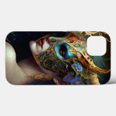 Horned Elf Woman Fantasy Art Case-Mate iPhone Case (Achterkant (horizontaal))