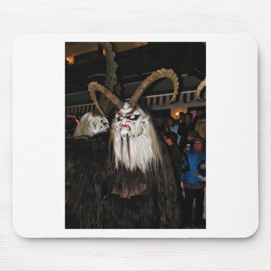 Horned Japans duivelmasker Muismat (Voorkant)