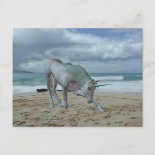 Horned Unicorn Briefkaart