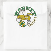 Hornet Football Ronde Sticker (Tas)