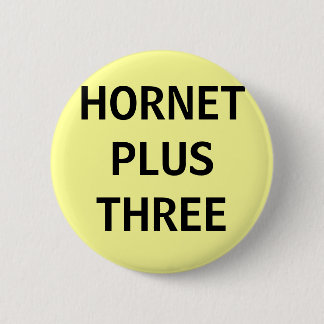 HORNET PLUS DRIE RONDE BUTTON 5,7 CM