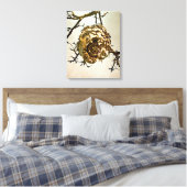 Hornet's nest canvas afdruk (Insitu (Slaapkamer))