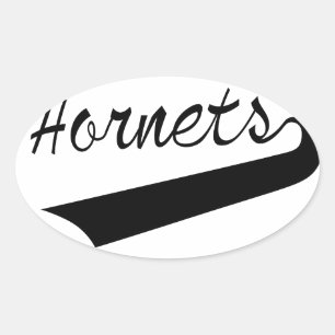 Hornets Ovale Sticker