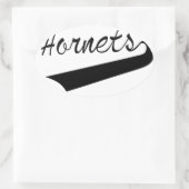 Hornets Ovale Sticker (Tas)