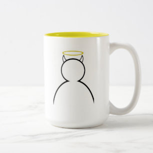 Horns houden mijn halo omhoog mok