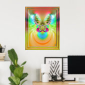 Horns of Hathor Variation 2 Art Print (Thuiskantoor)