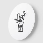 Horns up grote klok (Hoek)