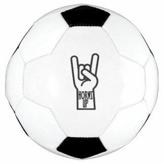 Horns up voetbal