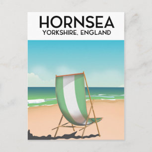 Hornsea, Hornsea, Yorkshire Engeland reisposter Briefkaart