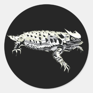 Horny Toad Ronde Sticker
