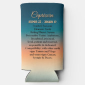 Horoscoop astrologisch teken Steenbok (Achterkant)