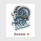 Horoscoop astrologisch teken Steenbok Sticker (Vel)