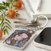 horoscoop Capricorn - sleutelketen Sleutelhanger (Voorkant Rechts)