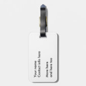 Horoscoop Mandala Bagagelabel (Achterkant verticaal)