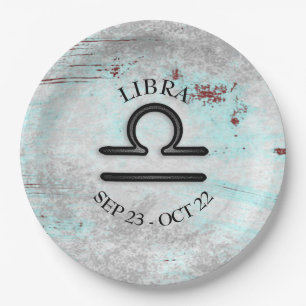 Horoscoop Sign Libra Astrology Zodiac Papieren Bordje